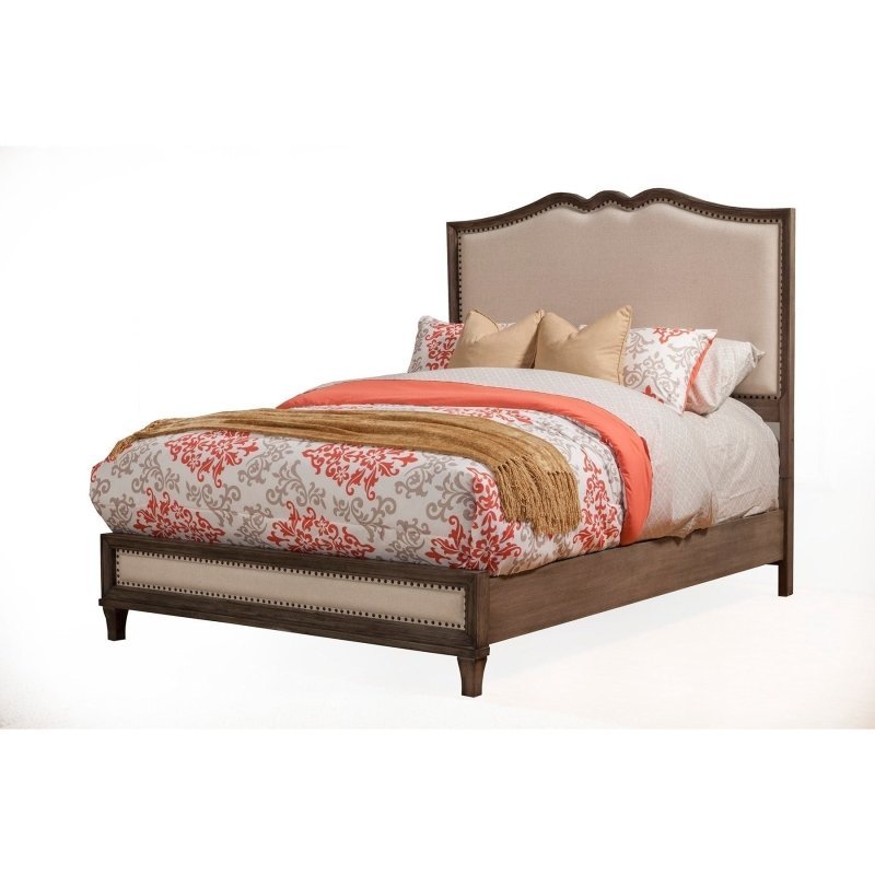 Charleston Bed, Antique Grey - FCHF CITY