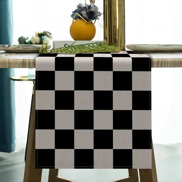 Checkerboard Table Runner - FCHF CITY