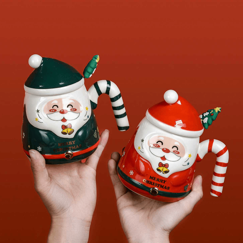 Christmas Santa Ceramic Mug - 400ml - FCHF CITY