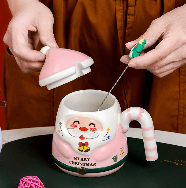 Christmas Santa Ceramic Mug - 400ml - FCHF CITY