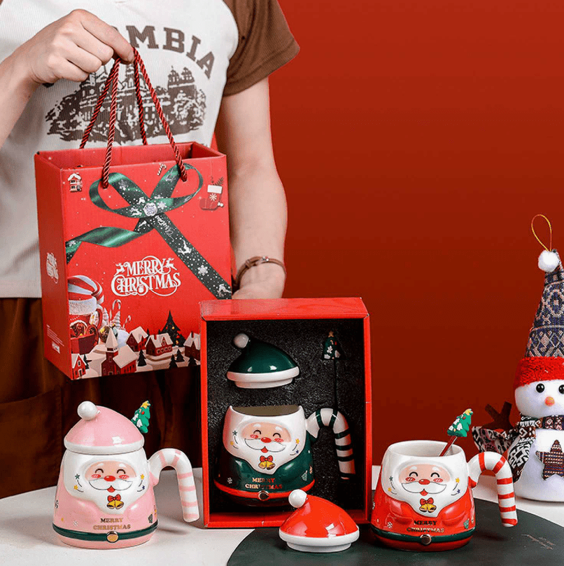 Christmas Santa Ceramic Mug - 400ml - FCHF CITY