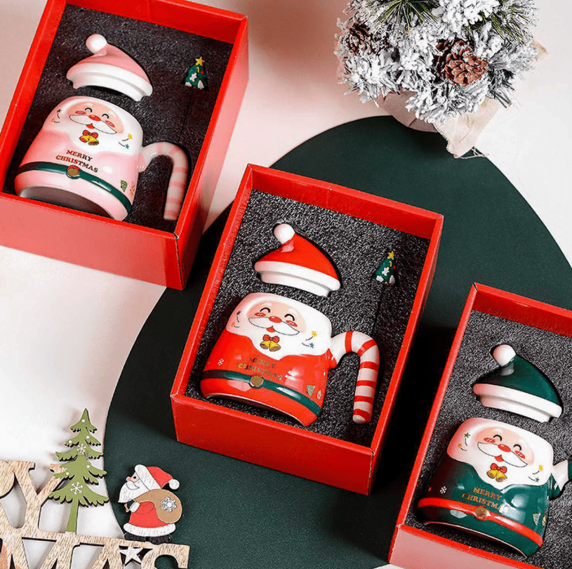 Christmas Santa Ceramic Mug - 400ml - FCHF CITY