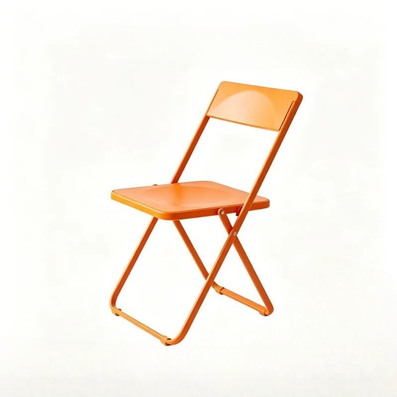 Colorful Plastic‑Steel Folding Chair, 6 Colors Available - FCHF CITY
