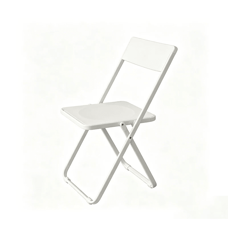 Colorful Plastic‑Steel Folding Chair, 6 Colors Available - FCHF CITY