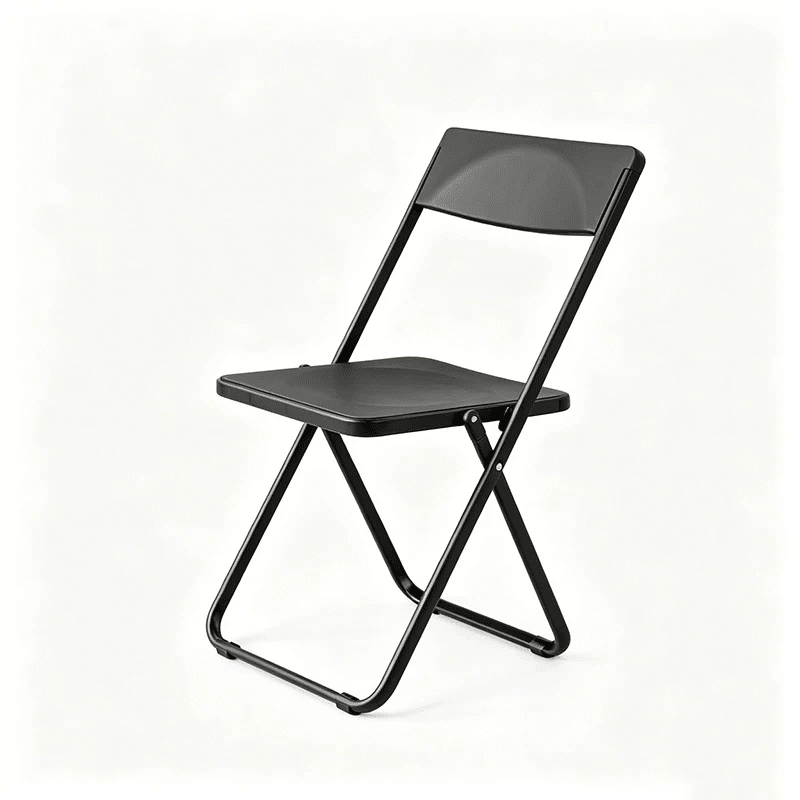 Colorful Plastic‑Steel Folding Chair, 6 Colors Available - FCHF CITY