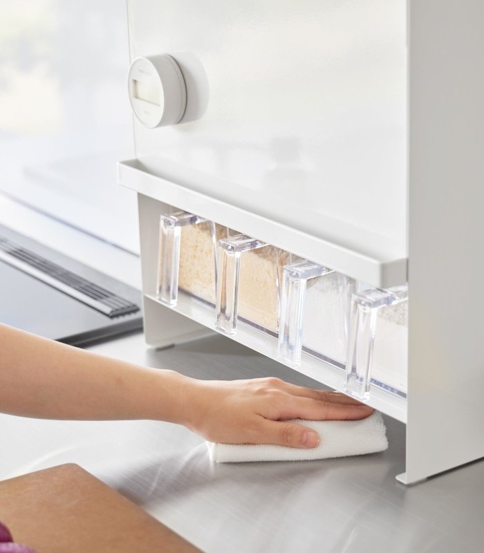Concealable Spice Rack - Steel - FCHF CITY