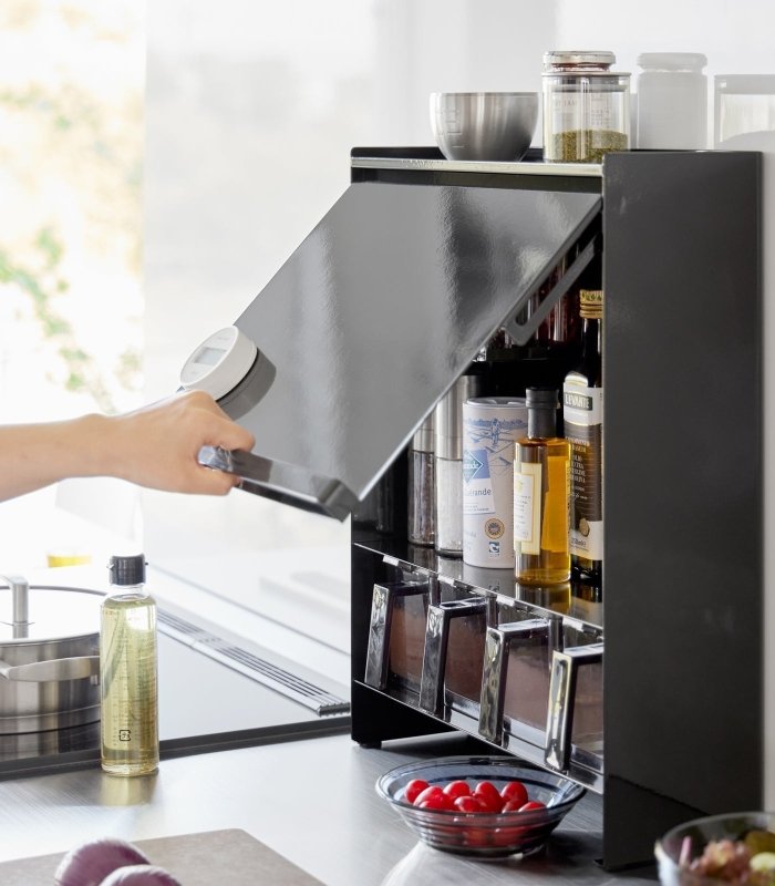 Concealable Spice Rack - Steel - FCHF CITY