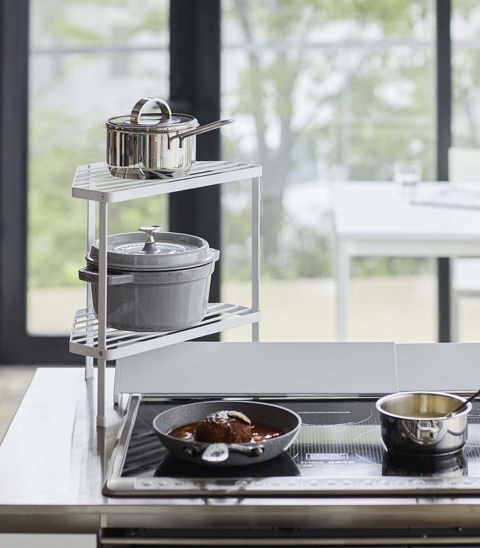 Corner Riser - Two - Tier - Steel - FCHF CITY