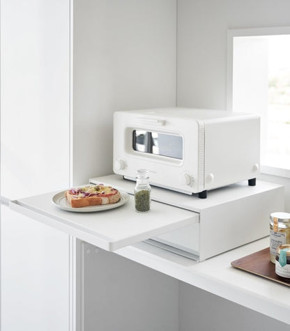 Countertop Drawer with Pull - Out Shelf - Steel - FCHF CITY