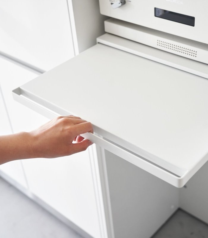 Countertop Drawer with Pull - Out Shelf - Steel - FCHF CITY