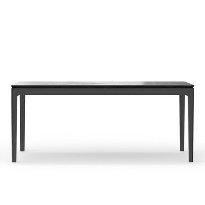 Cove Rectangular Dining Table, Vintage Black - FCHF CITY