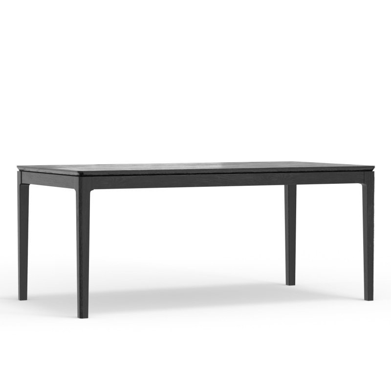 Cove Rectangular Dining Table, Vintage Black - FCHF CITY