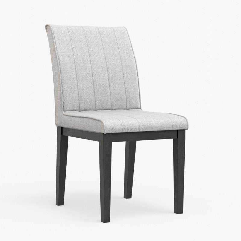 Cove Upholstered Side Chairs, Vintage Black - FCHF CITY