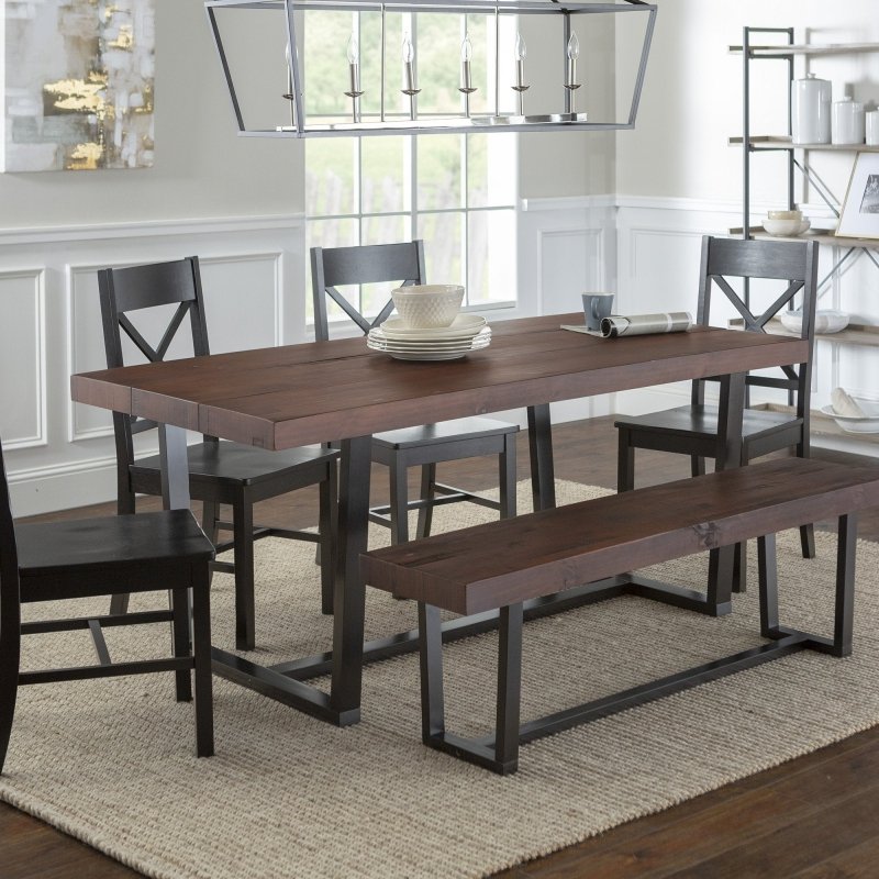 Covington Farmhouse 6 - Piece Dining Table Set - FCHF CITY
