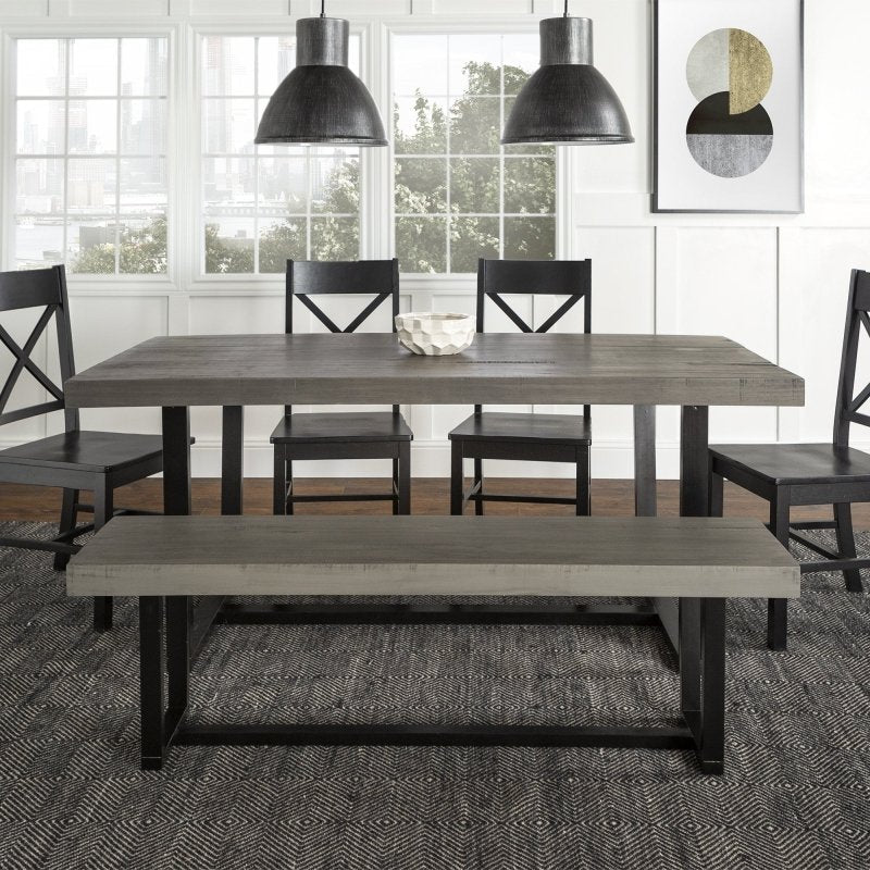 Covington Farmhouse 6 - Piece Dining Table Set - FCHF CITY