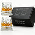 Crystal Embossed Rotating Whiskey Glass 2‑Pack - FCHF CITY