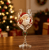 Cute Christmas Vibe Stemmed Glass - FCHF CITY