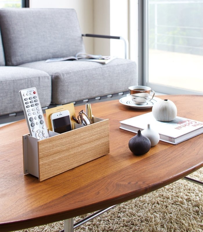Desk Organizer - Two Sizes - Steel + Wood - FCHF CITY