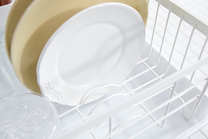 Dish Rack - Steel + Wood - FCHF CITY