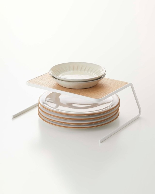 Dish Riser - 2 Sizes - Steel + Wood - FCHF CITY