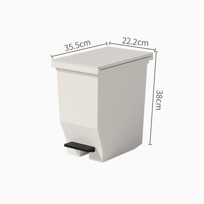 Double Cover Trash Can - FCHF CITY