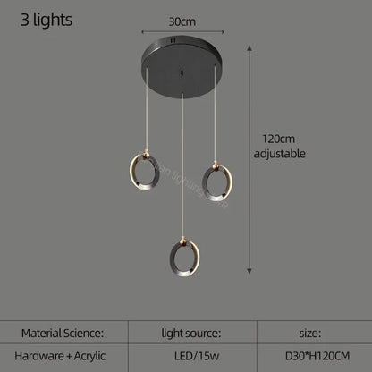 Durnten Staircase Chandelier - FCHF CITY