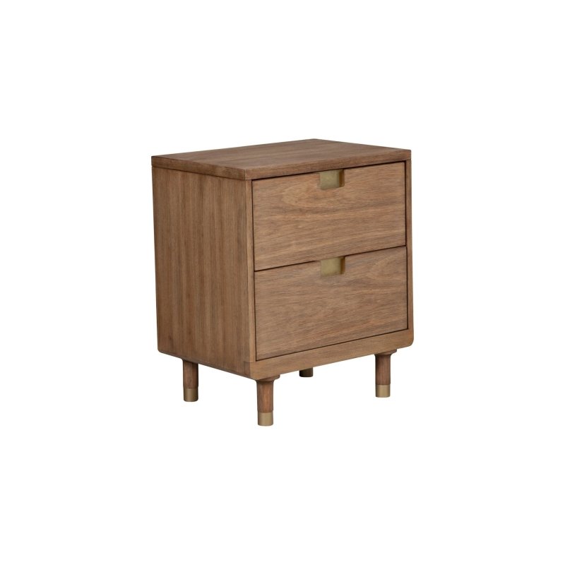 Easton Two Drawer Nightstand - FCHF CITY