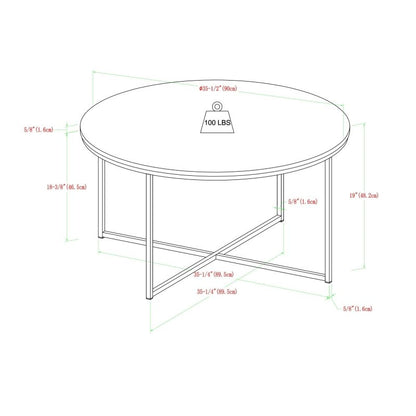 Elara Modern Coffee Table and Side Table Set - FCHF CITY