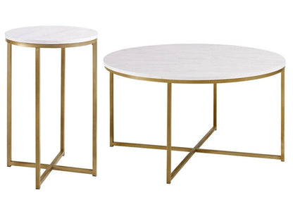 Elara Modern Coffee Table and Side Table Set - FCHF CITY
