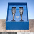 Embossed Crystal Champagne Flutes, 180ml Gift‑Set - FCHF CITY