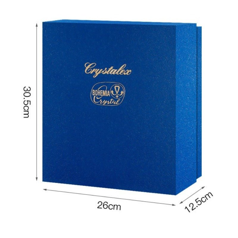 Embossed Crystal Champagne Flutes, 180ml Gift‑Set - FCHF CITY