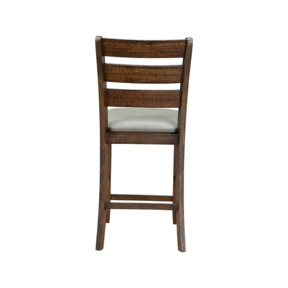 Emery Pub Height Chairs, Walnut - FCHF CITY