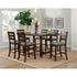 Emery Pub Height Dining Table, Walnut - FCHF CITY