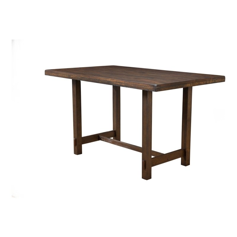 Emery Pub Height Dining Table, Walnut - FCHF CITY