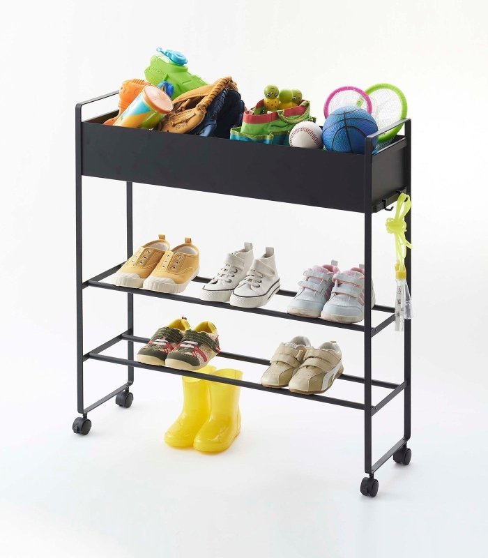 Entryway Storage Cart (29.33&quot; H) - Steel - FCHF CITY