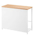 Entryway Storage Organizer + Bench (18" H) - Steel + Wood - FCHF CITY