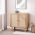 Esme Rattan Wood Accent Cabinet - FCHF CITY
