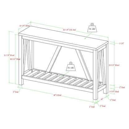 Everett Entry Table - FCHF CITY