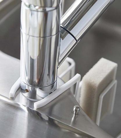Faucet - Hanging Sponge &amp; Brush Holder - Steel - FCHF CITY