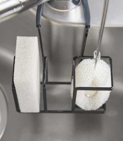 Faucet - Hanging Sponge &amp; Brush Holder - Steel - FCHF CITY