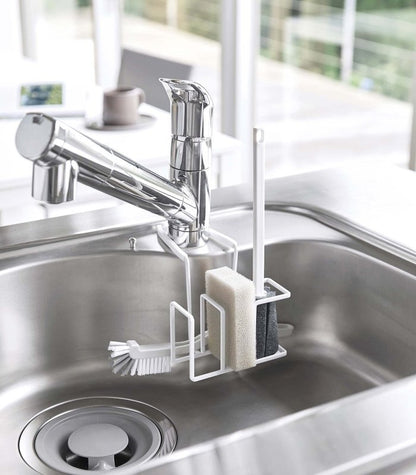 Faucet - Hanging Sponge &amp; Brush Holder - Steel - FCHF CITY