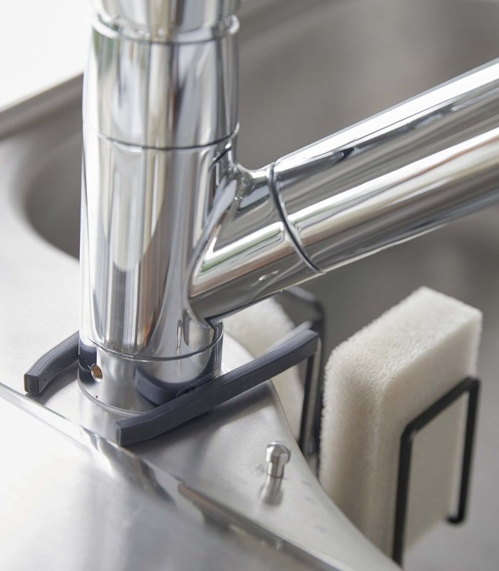 Faucet - Hanging Sponge &amp; Brush Holder - Steel - FCHF CITY