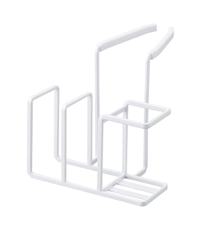 Faucet - Hanging Sponge &amp; Brush Holder - Steel - FCHF CITY