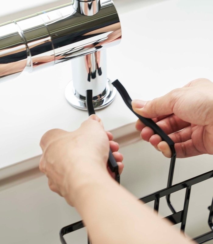 Faucet - Hanging Sponge Caddy - Steel - FCHF CITY
