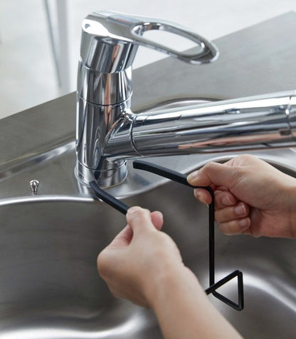 Faucet - Hanging Sponge Holder - Two Sizes - Steel - FCHF CITY