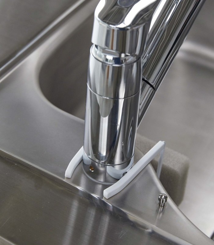 Faucet - Hanging Sponge Holder - Two Sizes - Steel - FCHF CITY