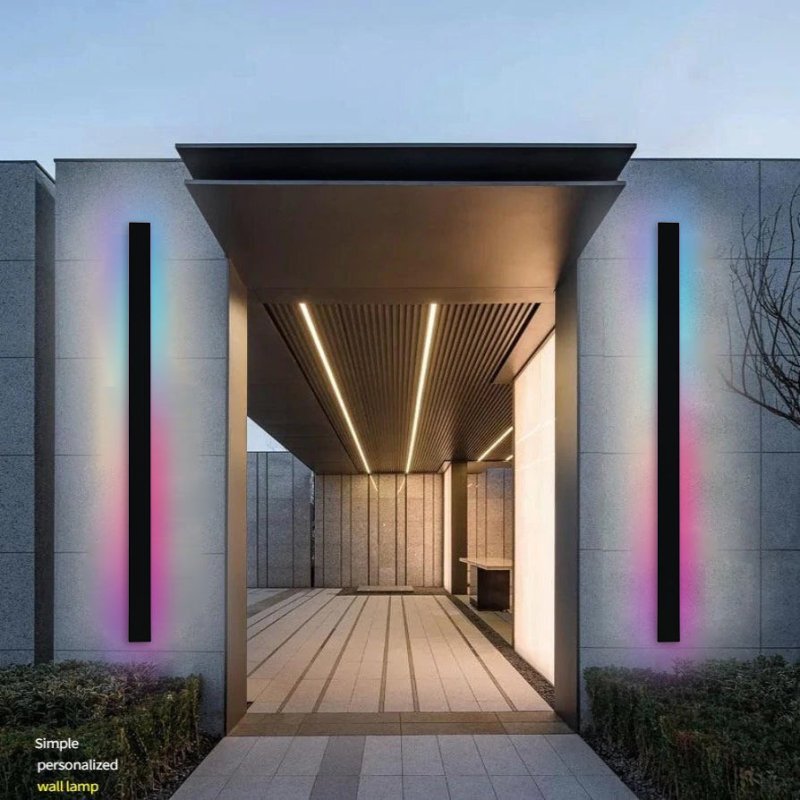 Fchf City Sconce Outdoor Wall Light (RGB Version) - FCHF CITY