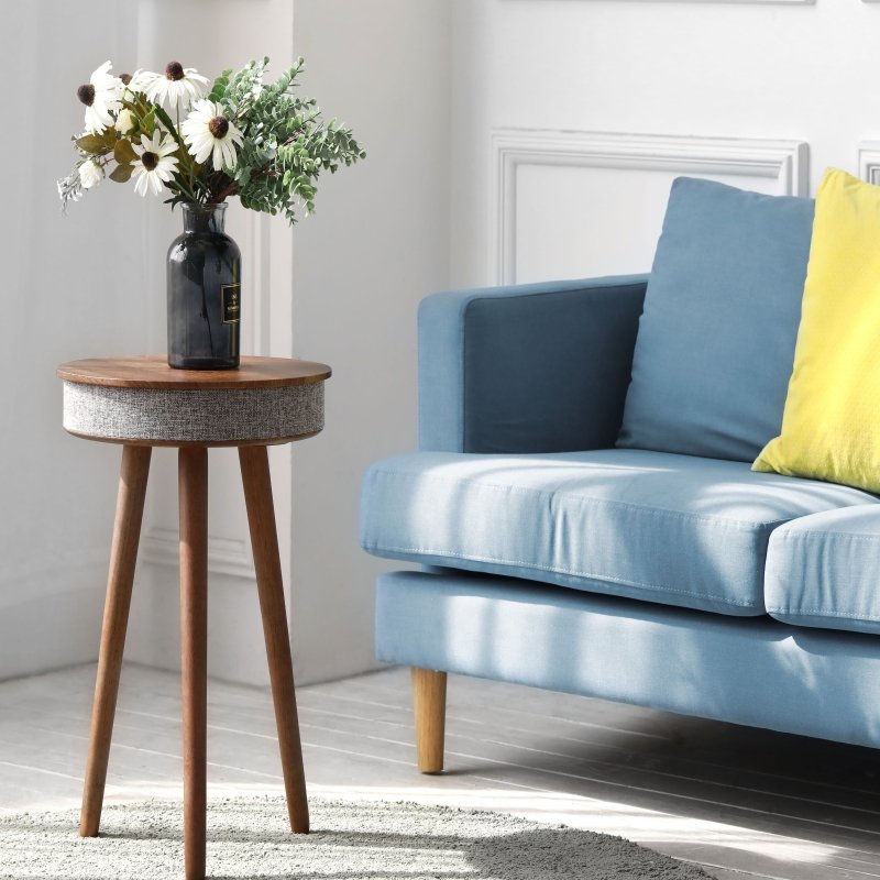 Fchf City Smart Table with Speaker &amp; Wireless Charger - FCHF CITY