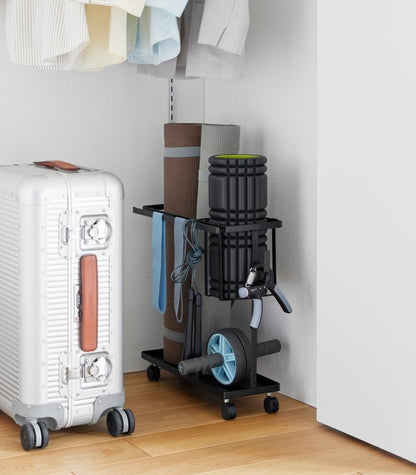 Fitness Equipment Storage Cart - Steel - FCHF CITY