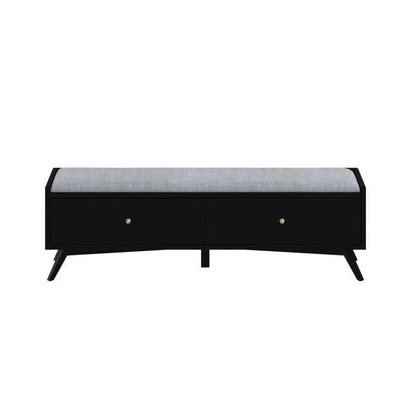 Flynn Bench, Black - FCHF CITY